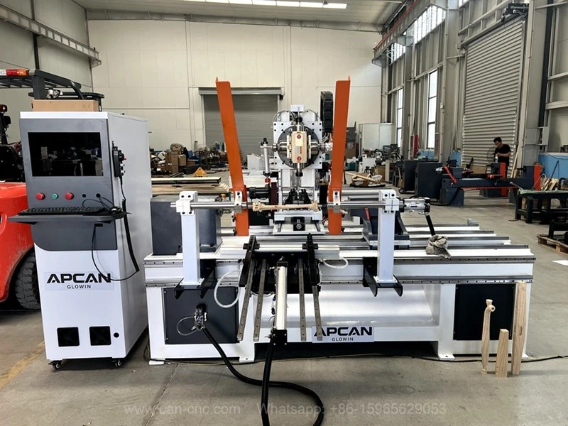 Five-Axis CNC Woodworking Lathe for Turning and Milling 2 Five-Axis CNC Woodworking Lathe for Turning and Milling 2