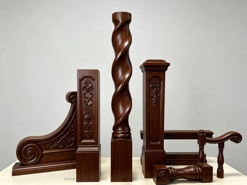 Twisted spiral stair balusters Twisted spiral stair balusters