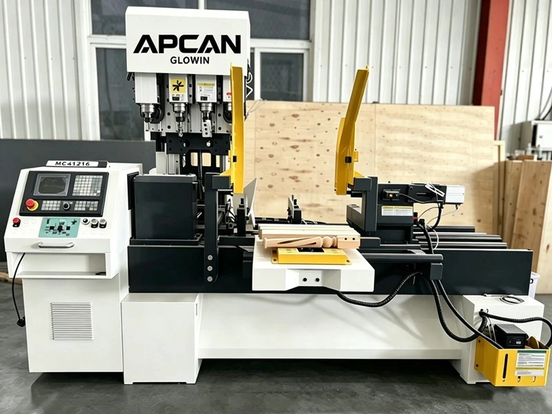 the front view of Multi-Function CNC Wood Lathe For Wood Furniture the front view of Multi-Function CNC Wood Lathe For Wood Furniture